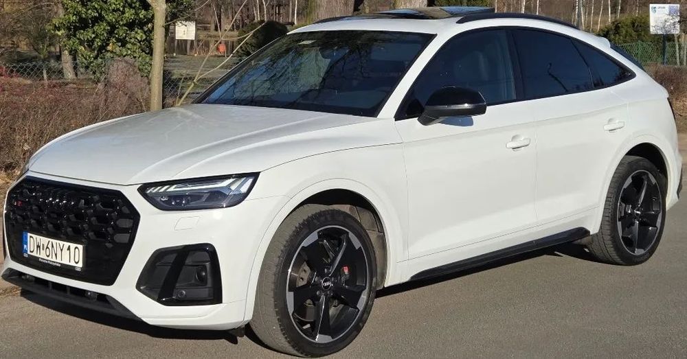 Audi SQ5 Sportback *Gwarancja*Salon PL*Pneumatyka*Matrix*Wentyle*S line*Hak*Webasto*