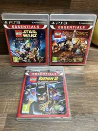 PlayStation Ps 3 Lego Star Wars Saga, Batman 2, Władca Pierścieni!