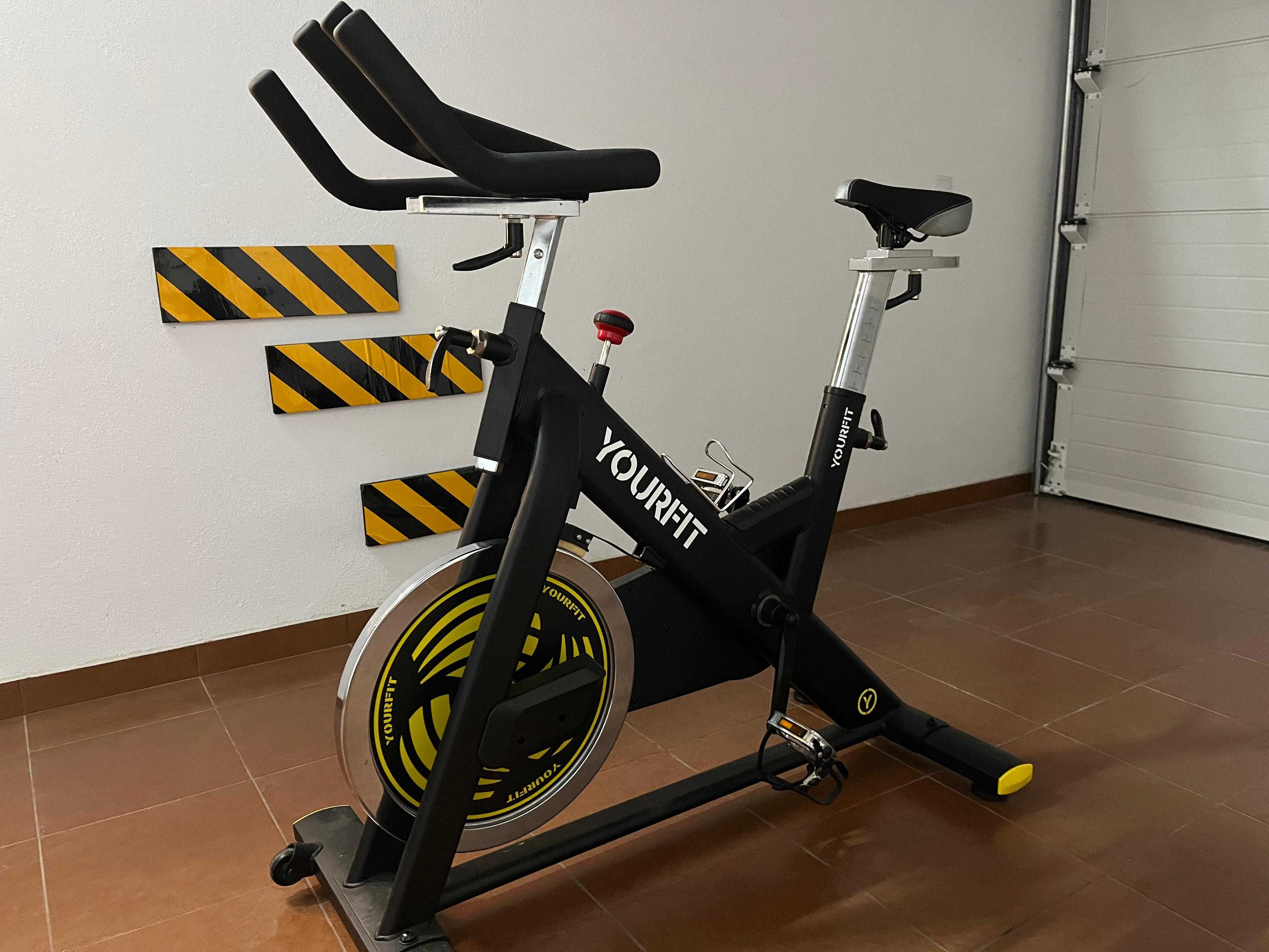 Bicicleta de roda de inércia 20kg - Yourfit One Bike