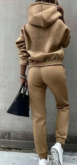 Komplet dresowy damski ocieplany rozmiar 46