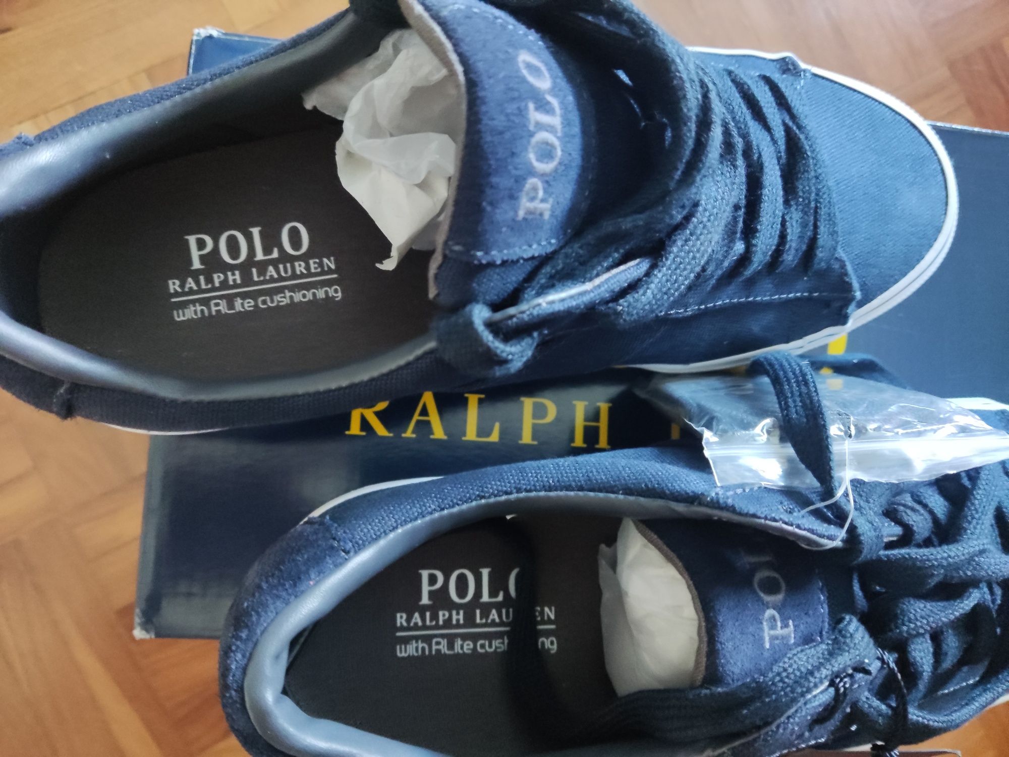 Ténis Ralph Lauren Novos