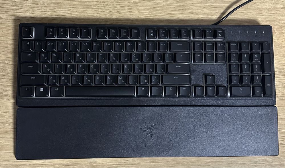Клавіатура дротова Razer Ornata V3 X UKR USB Black