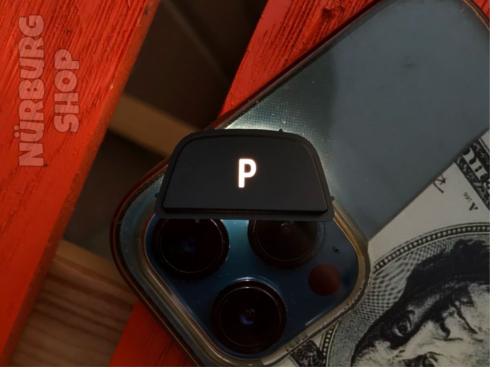 Кнопка P Parking Unlock на ручку переключения передач КПП BMW