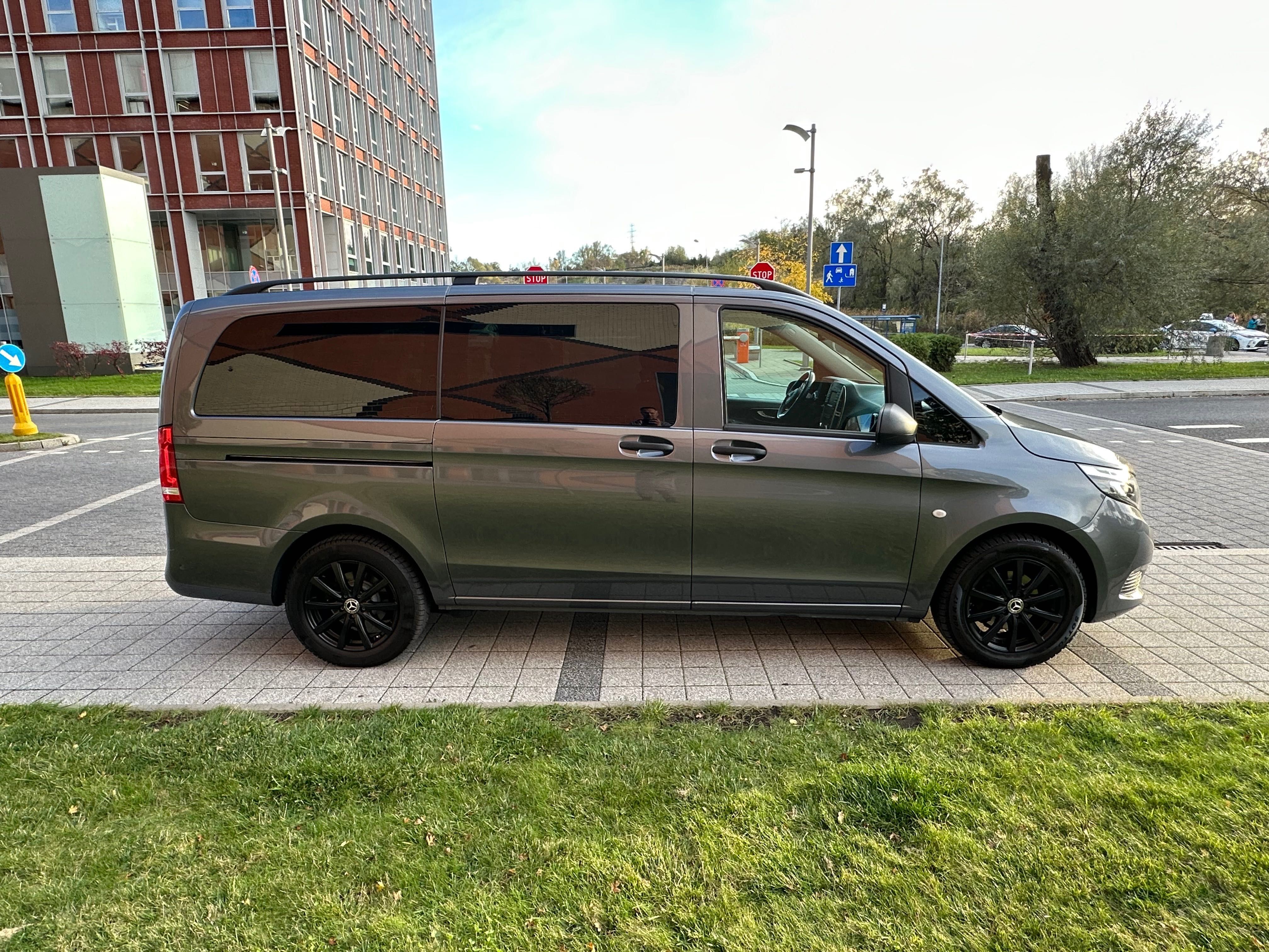 WYNAJEM BUS Mercedes Vito Tourer 8 osobowy LONG V-klasa Van Automat