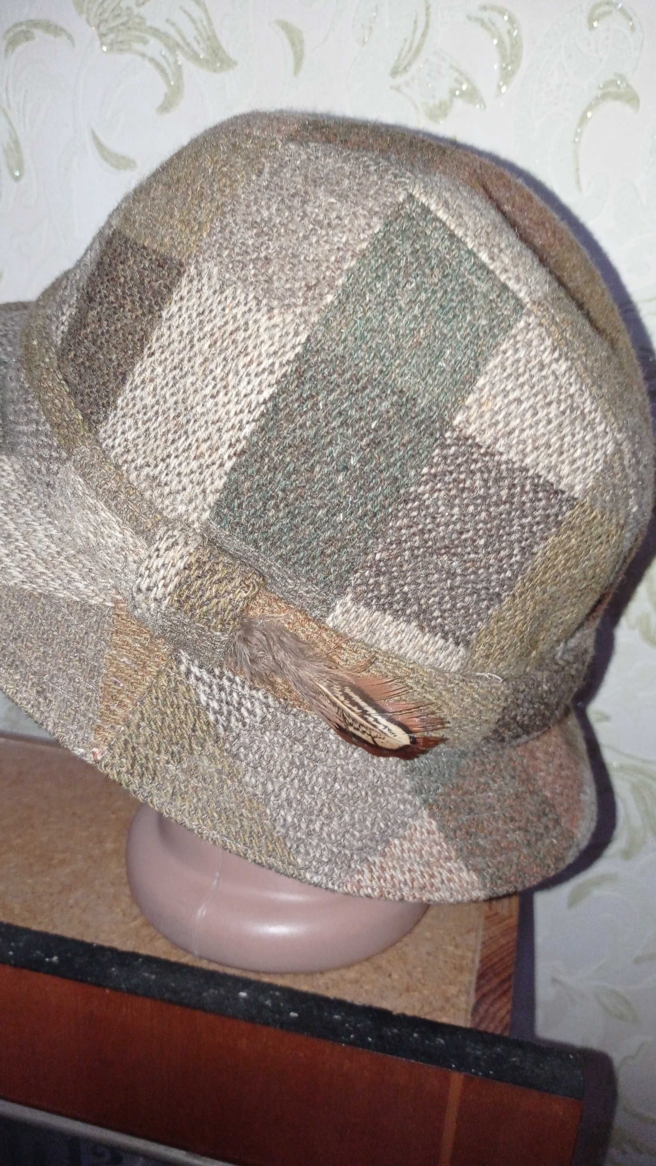 Шляпа в охотничьем стиле Англия  afonmen woollen mill