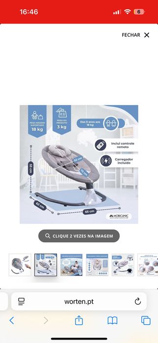 Vendo cadeira espreguiçadeira de bebê com várias funções