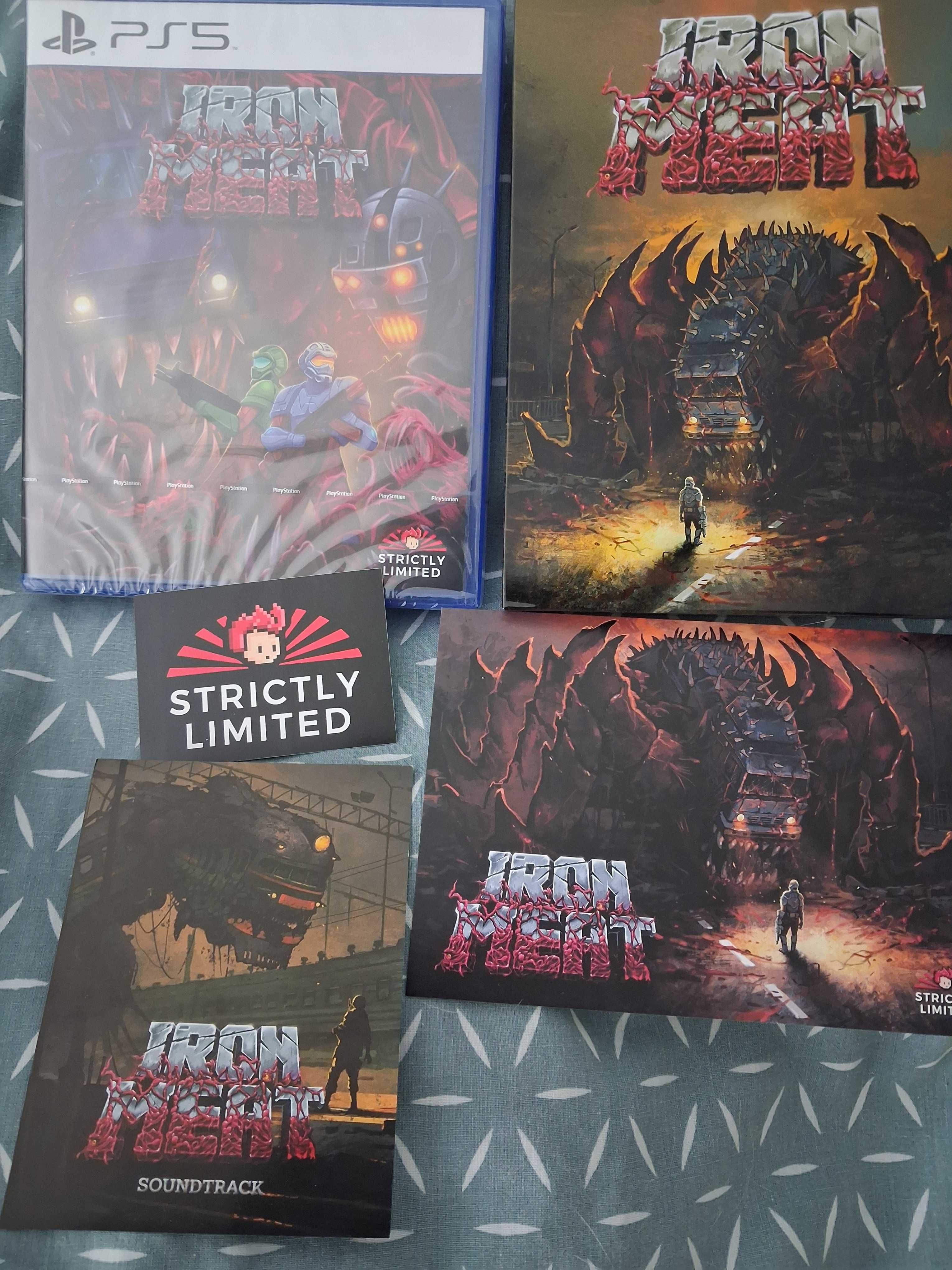 Iron Meat edycja metal case playstation 5