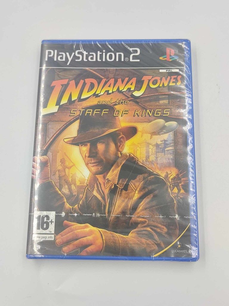 Indiana Jones Ps2 Nowa W Folii z Paskiem