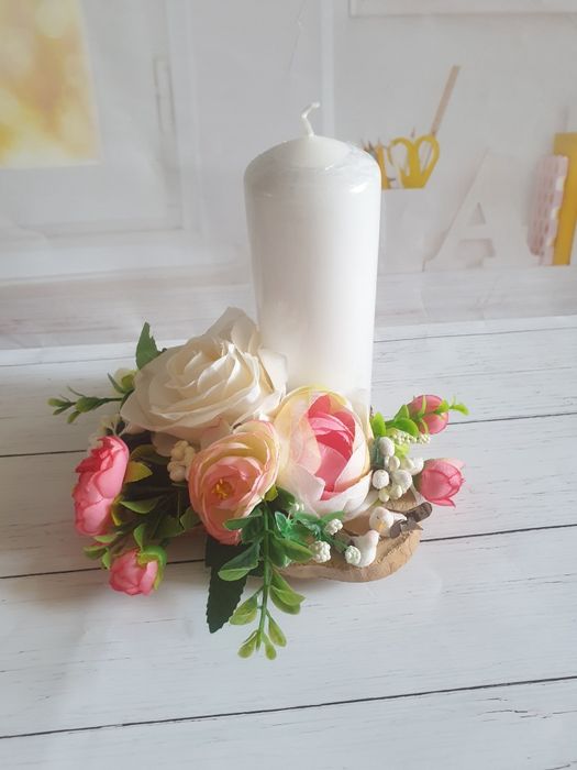 Новорічний декор. Вінки. Різдвяний віночок. Баночки на Водохреща