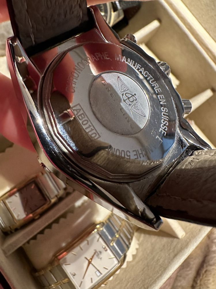 Часы Breitling сапфировое стекло механика с автоподзоводом