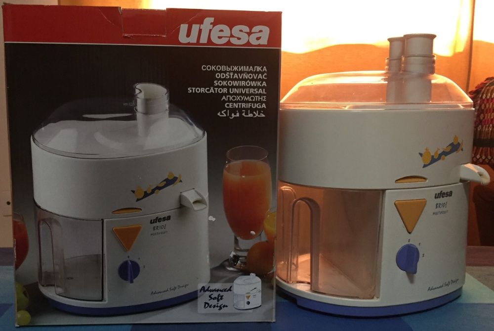 Centrifugadora UFESA LC 5005 (ideal para preparação sumos e alimentos)