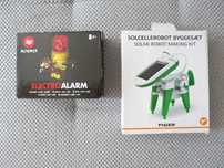 NOWY zestaw ,,zrób to sam,, Alga Electro Alarm + Tiger Robot solarny