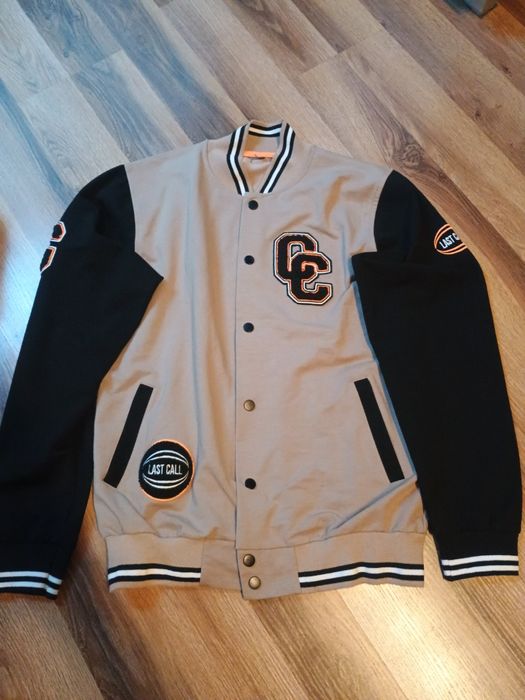 Bluza męska brązowo-czarna