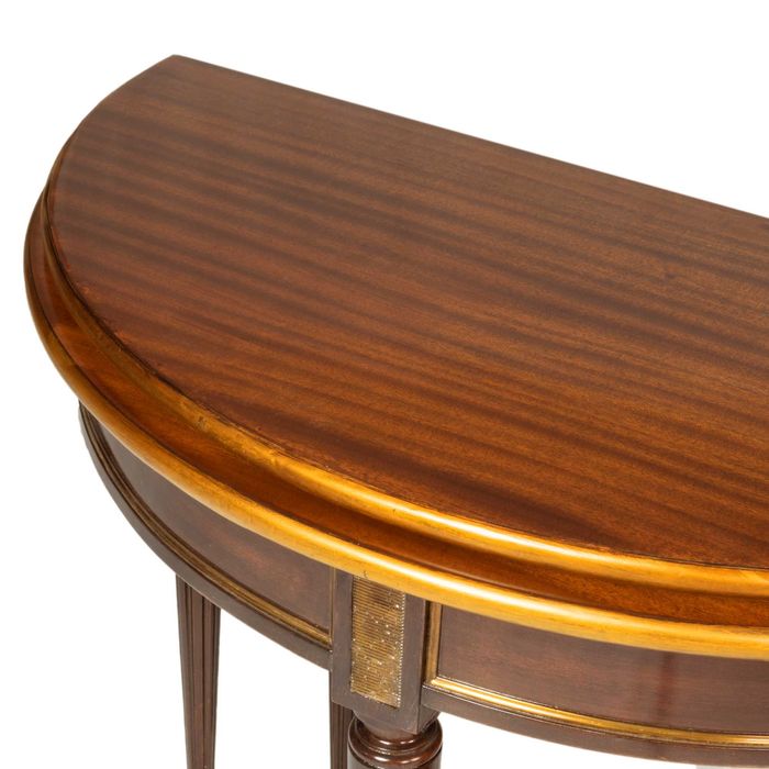 Mesa Jantar Mogno Extensível Maison Jansen, Século XX