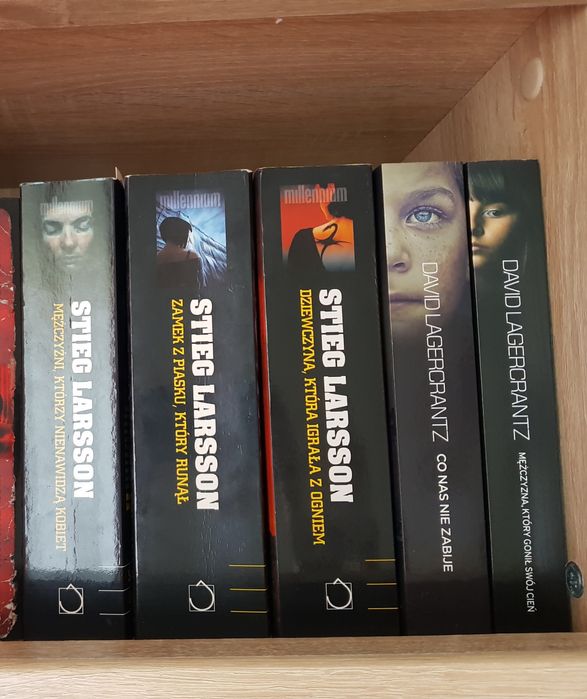 Stieg Larsson trylogia i David Lagercrantz