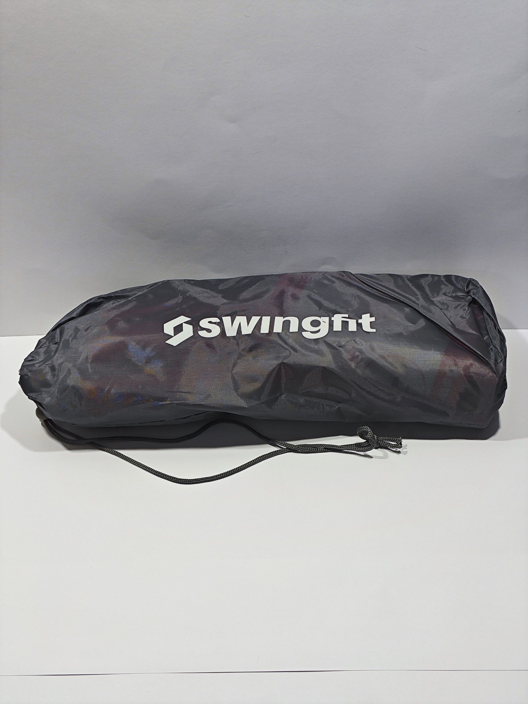 Swingfit Hula Hop Z Wypustkami 8 Segmentowe Czerwono-Szare