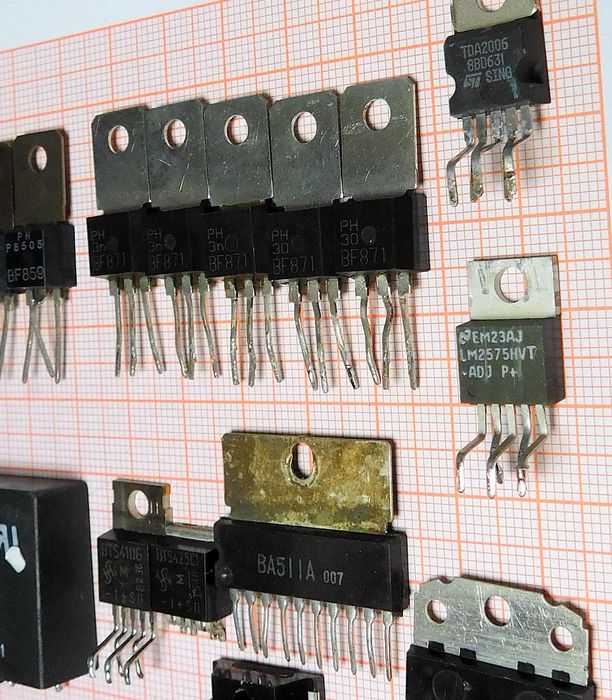 Części elektroniczne  zestaw [095]2