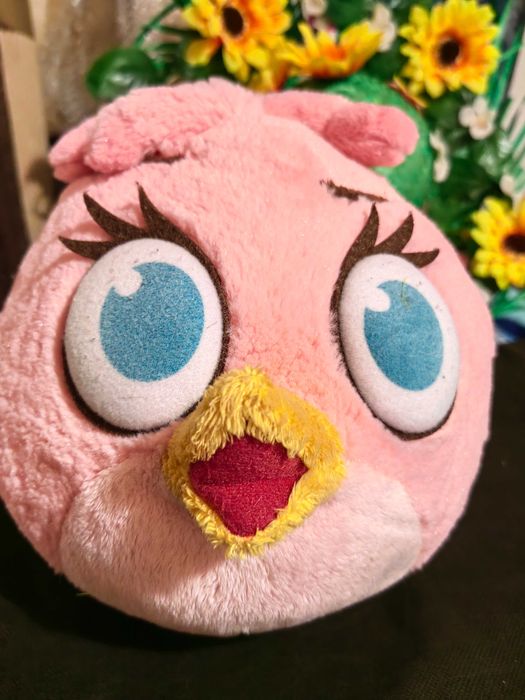 Peluche rosa, Stella, Angry Birds, Rovio