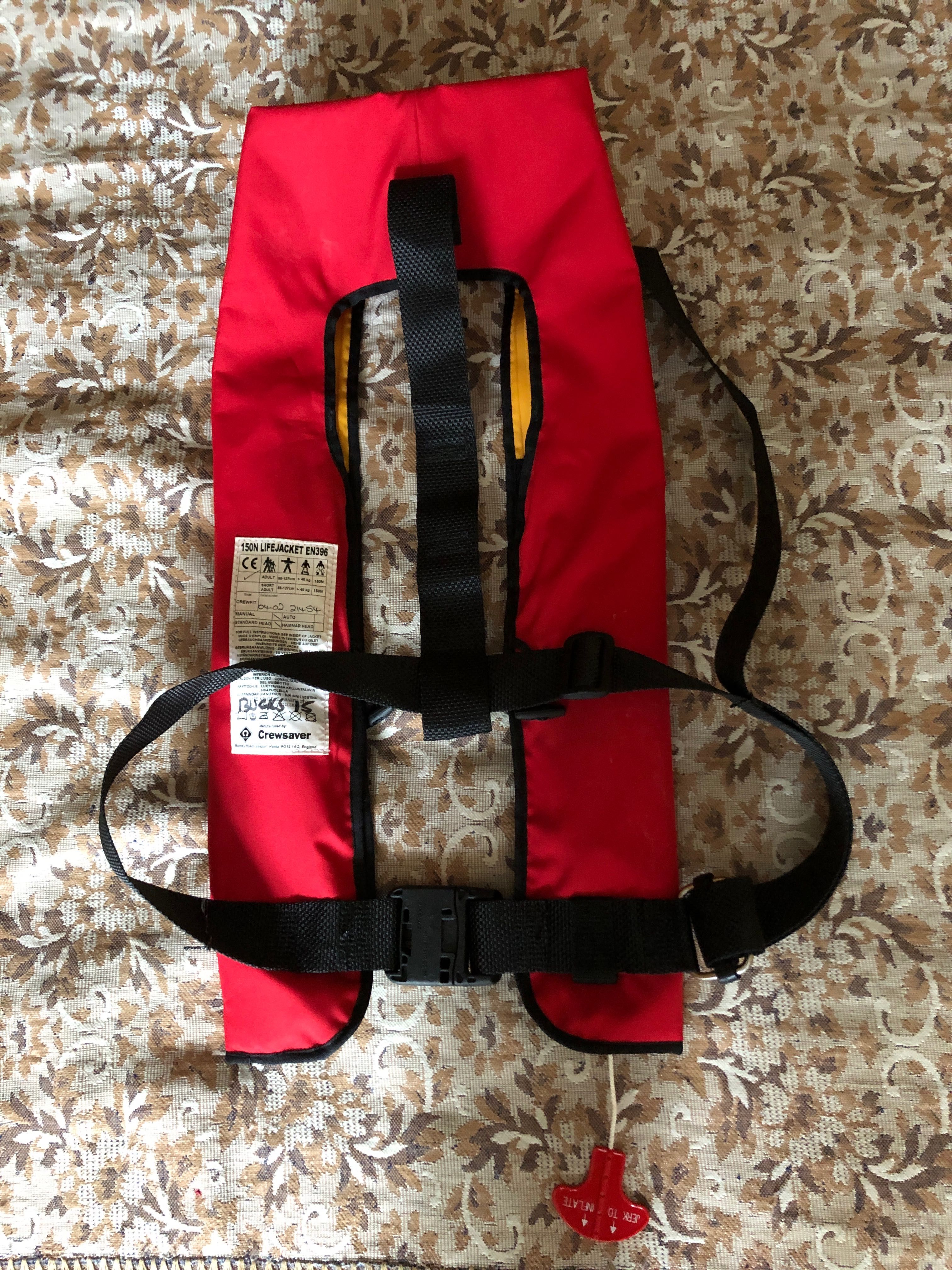 Рятувальний жилет Crewfit 150n life