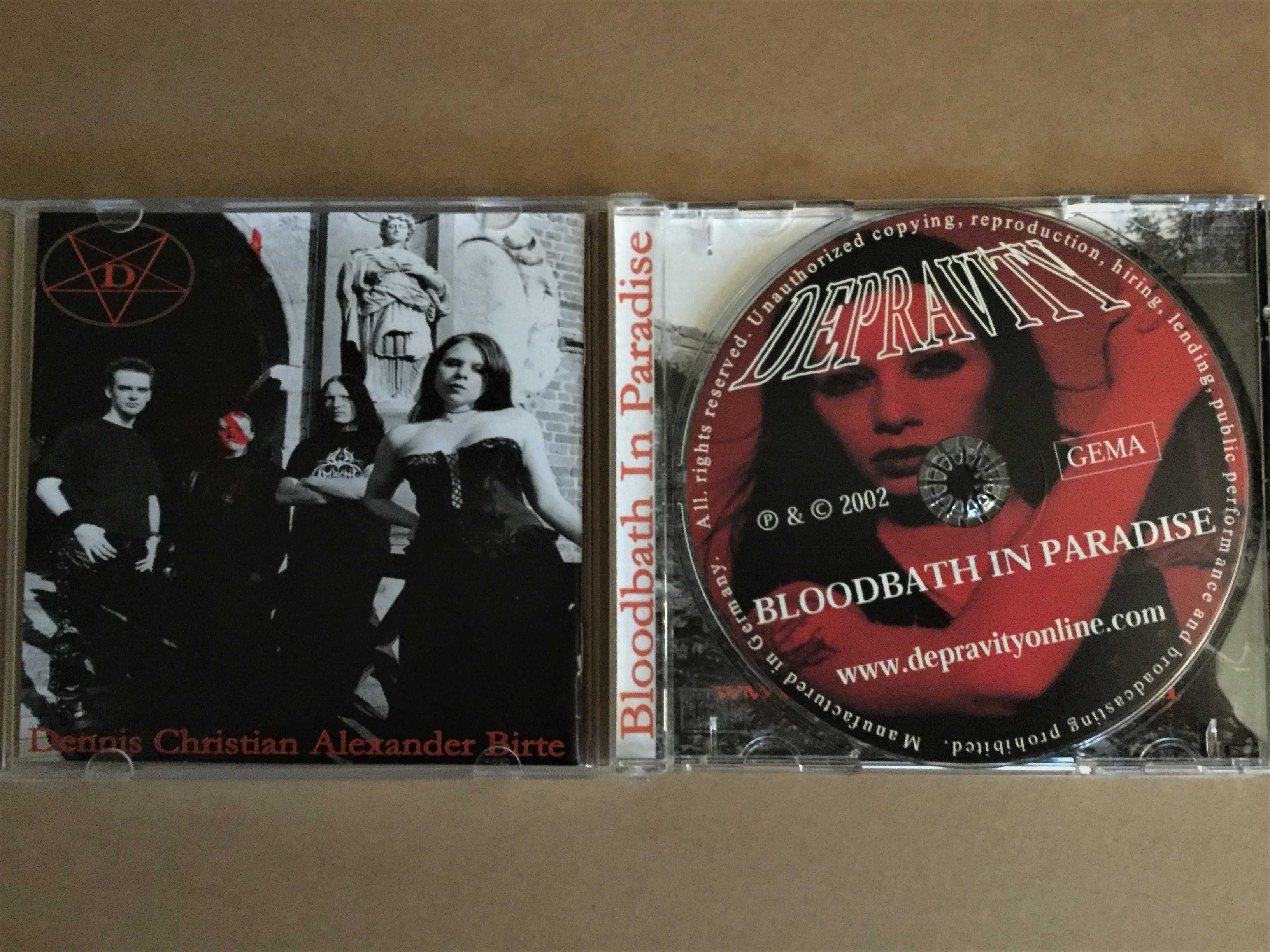 Depravity – Bloodbath In Paradise CD 2002r. Ger. (Death Metal)