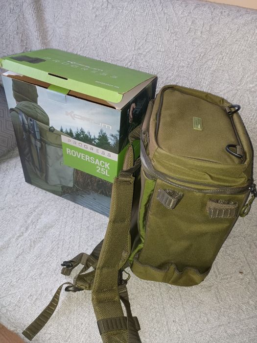 Plecak korum i tackle box