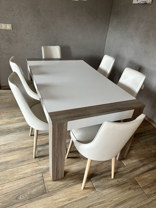 Stół Agata Sandy rozkładany 90 x 160 - 200 cm