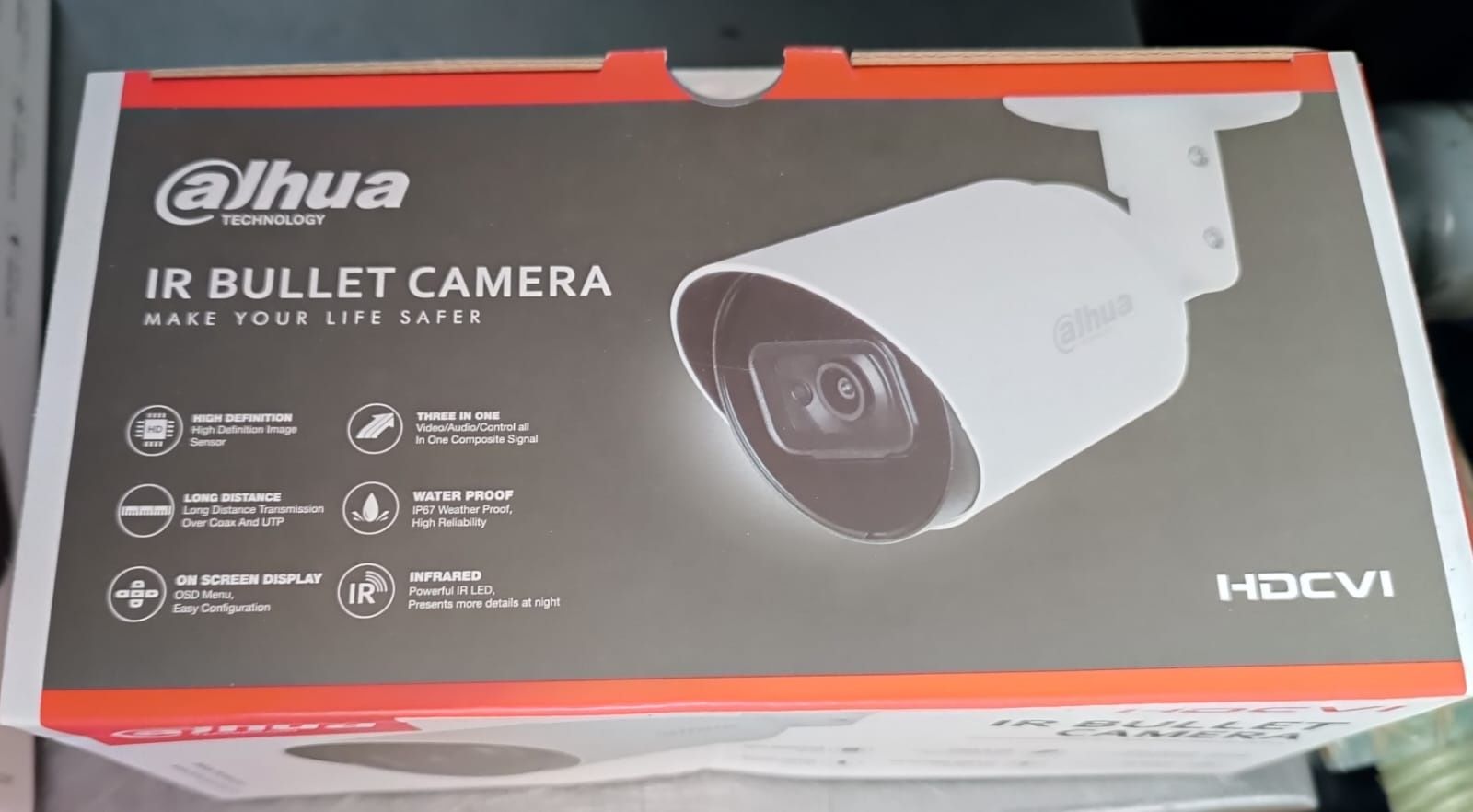 Câmera ir CCTV Dahua