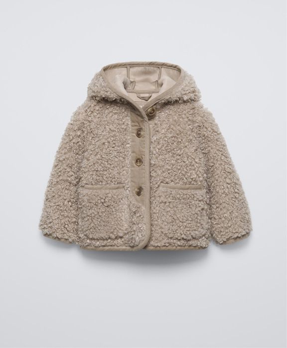 Куртка,шубка тедді,меховушка zara 98,110