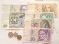 Stare wycofane banknoty korony funty franki marki wymienię na nowe