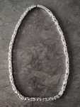 Łańcuszek męski stal szlachetna 56 cm. Waga 63,62 g.