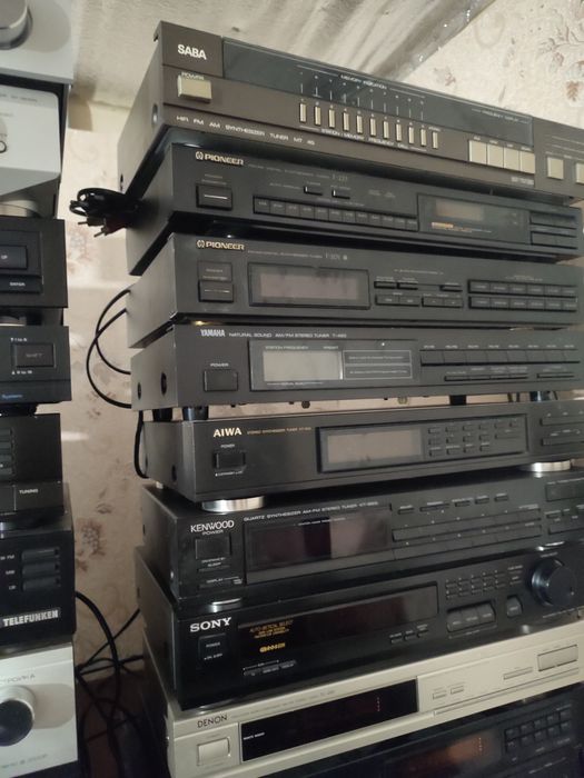 Тюнер denon, айва, kenwood и другие.