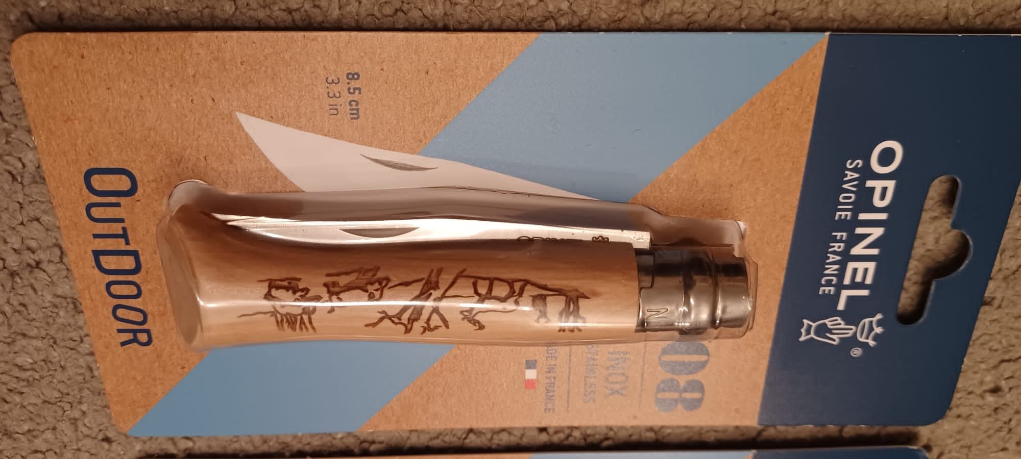 Nóż składany opinel nr 8