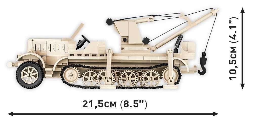 Конструктор COBI напівгусеничний автомобіль Sd.Kfz. 9/1 Famo COBI-2281