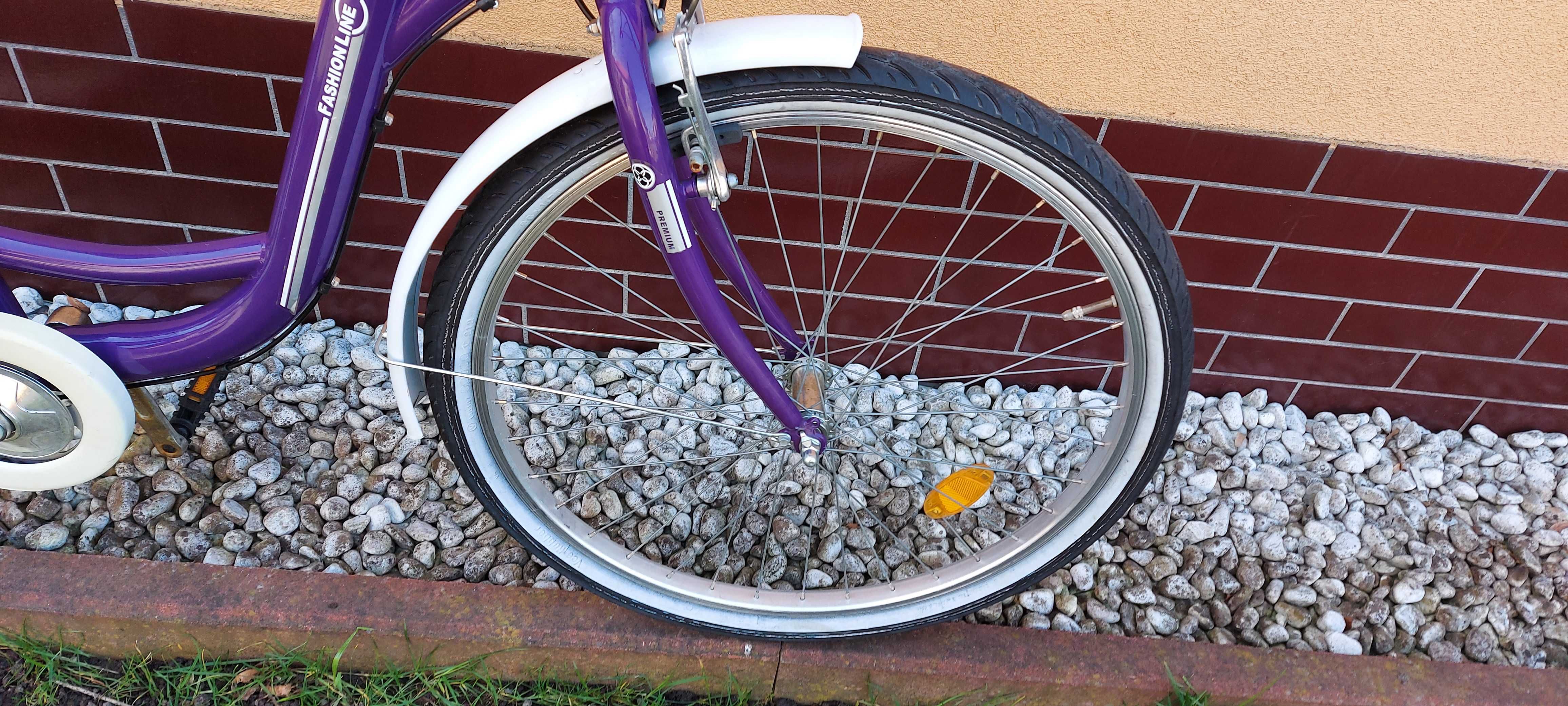 rower miejski damski CYCLE koła 26 Nexus 3 LED