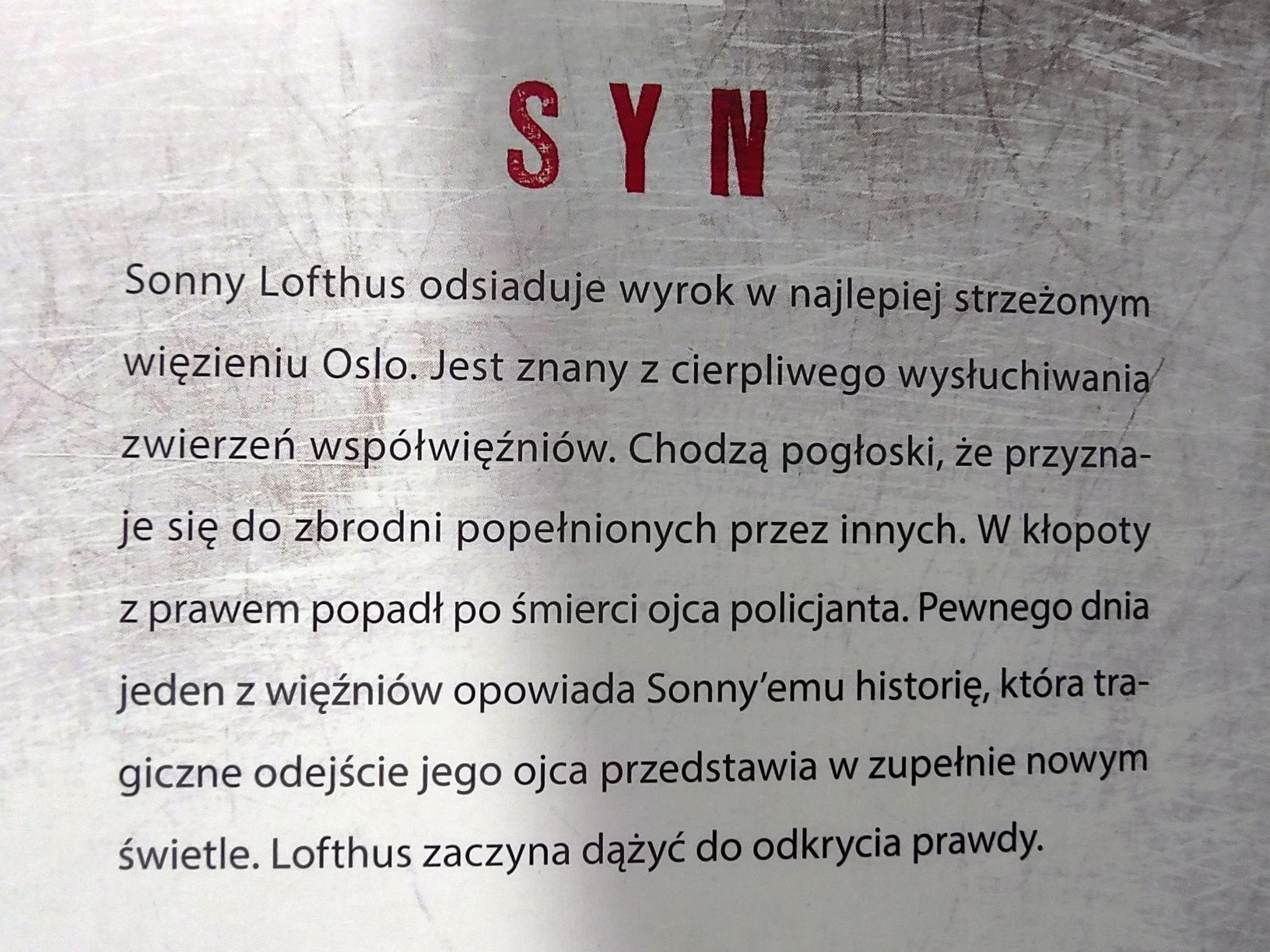 Jo Nesbo "Syn" winni będą sądzić niewinnych