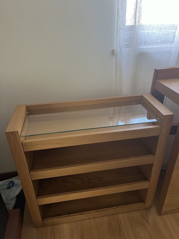 Malm Ikea Cabeceira / aparador cama 1,40m