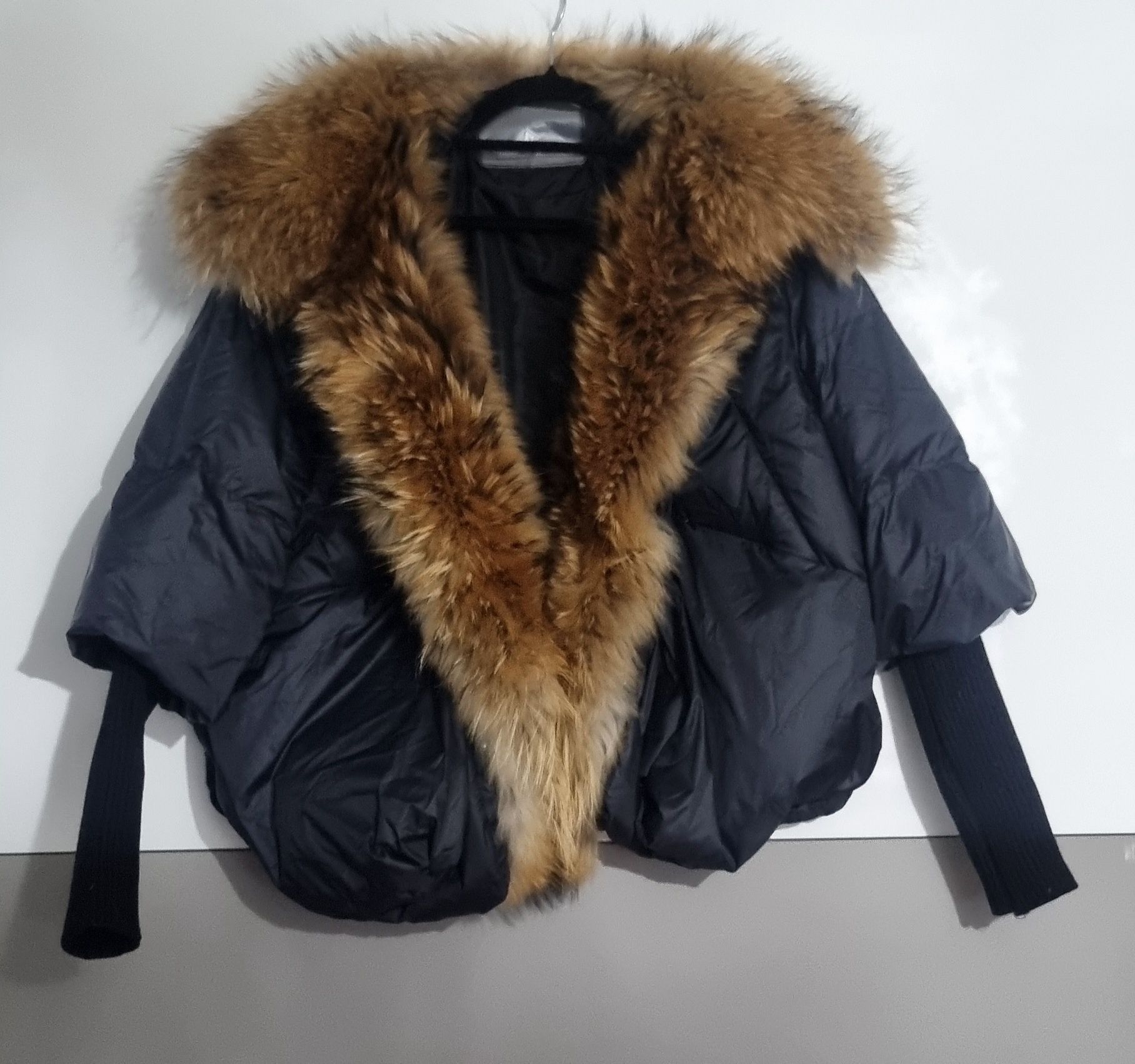 Kurtka jenot kołnierz nowa 42 / 40 XL