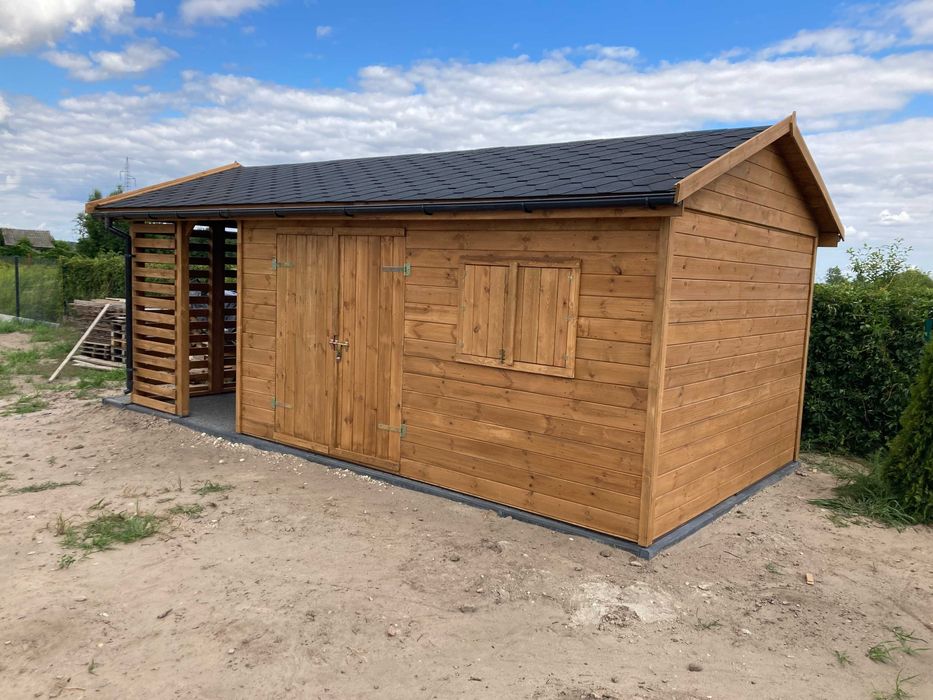 Domek narzędziowy Domek drewniany drewutnia