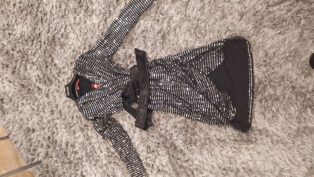 Вечернее платье на запах