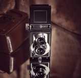VINTAGE Retro kultowy aparat fotograficzny Reflekta II Trioplan 1950