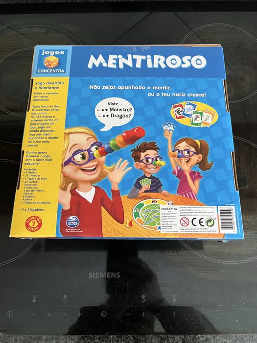 Jogo O Mentiroso da Concentra