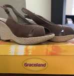 Buty Graceland na koturnie
