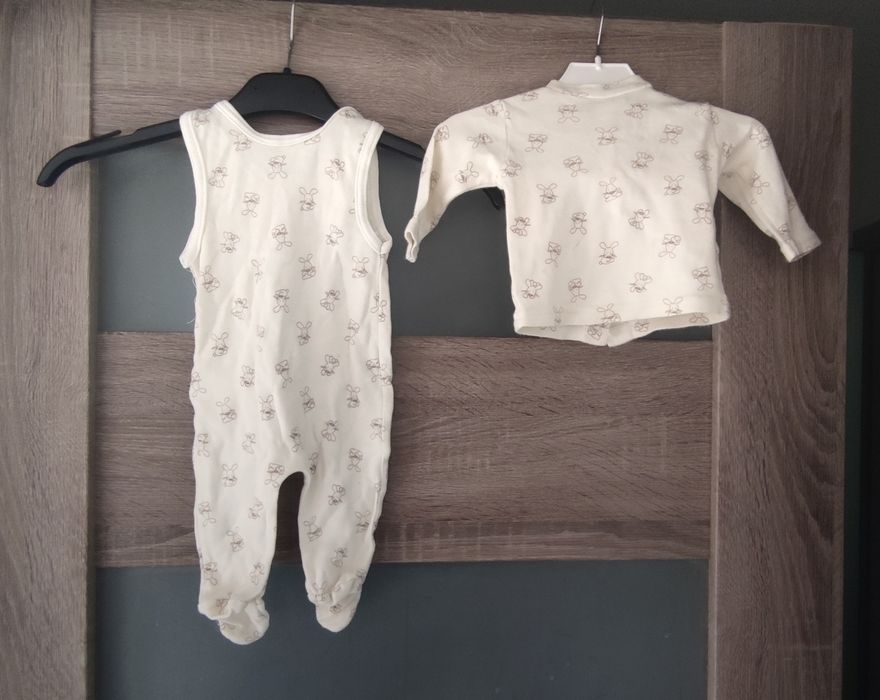 Komplet niemowlęcy uniseks r. 62