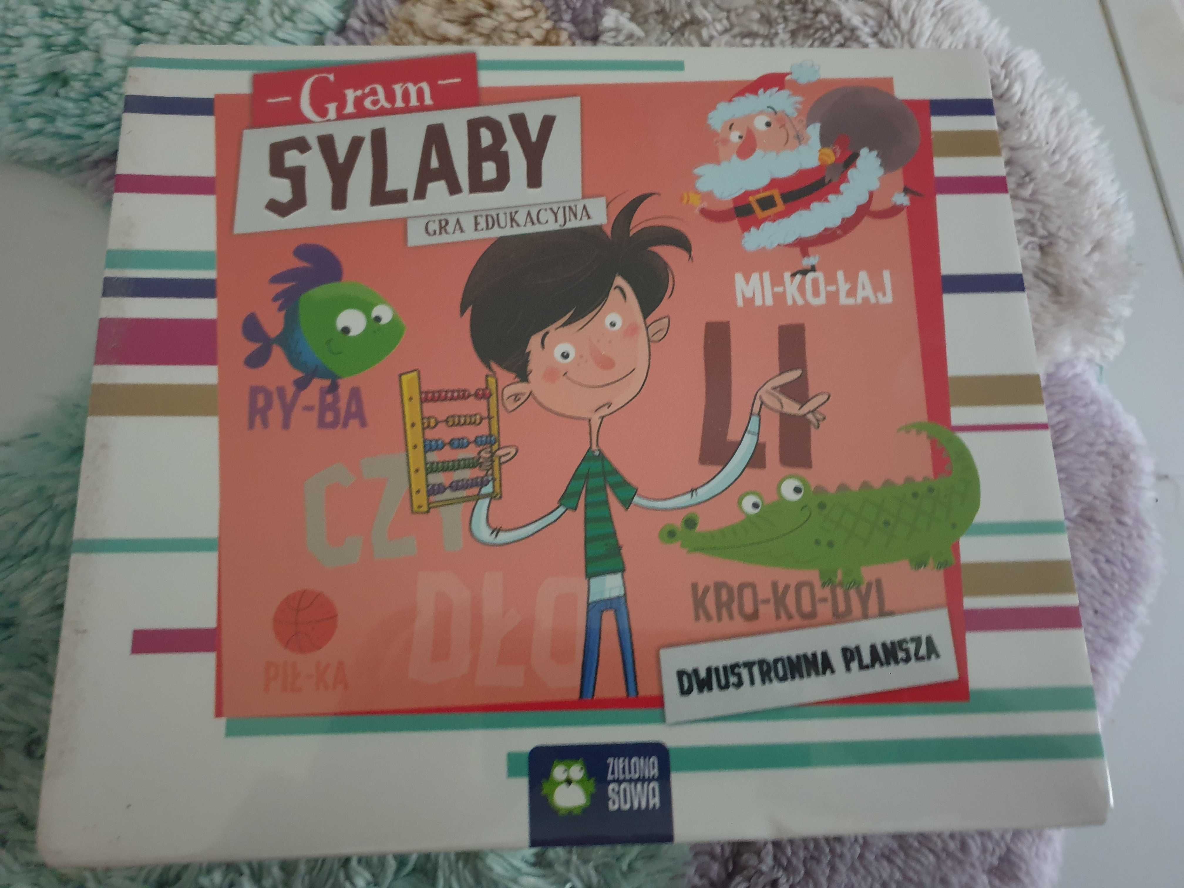 Gra edukacyjna Sylaby Nowa! w folii