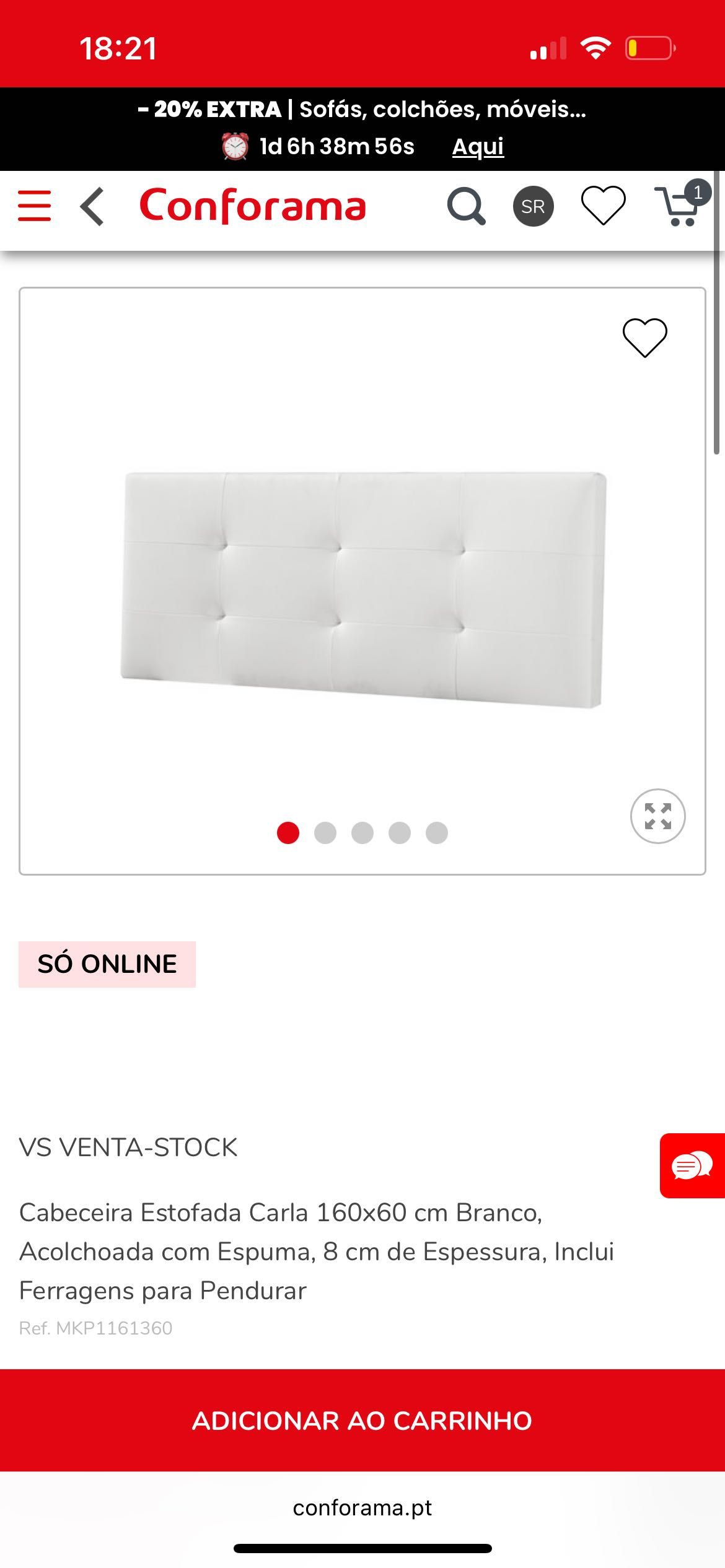 Cabeceira Conforama