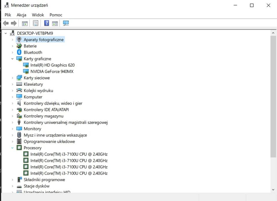 Laptop Acer aspire F15