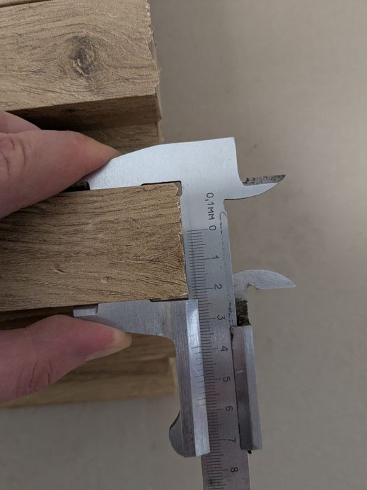Lamele Lamelki drewniane Dąb nowe ścienne 280cm okleina MDF solidne