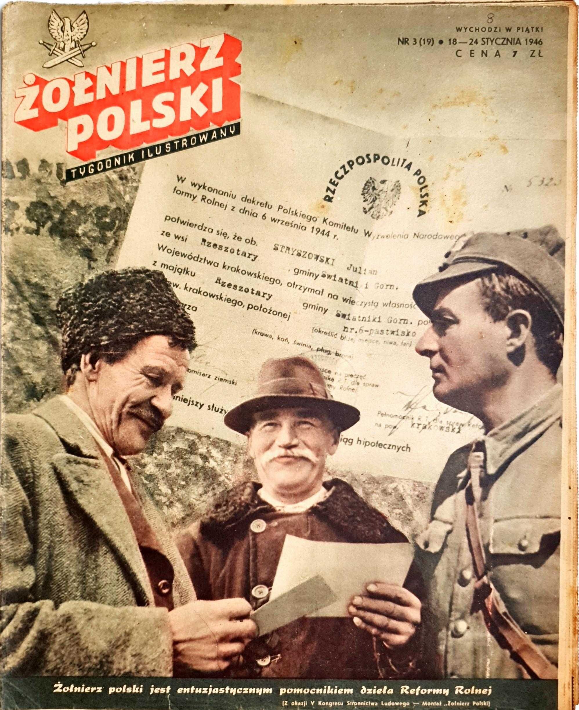 32 stare czasopisma Żołnierz Polski