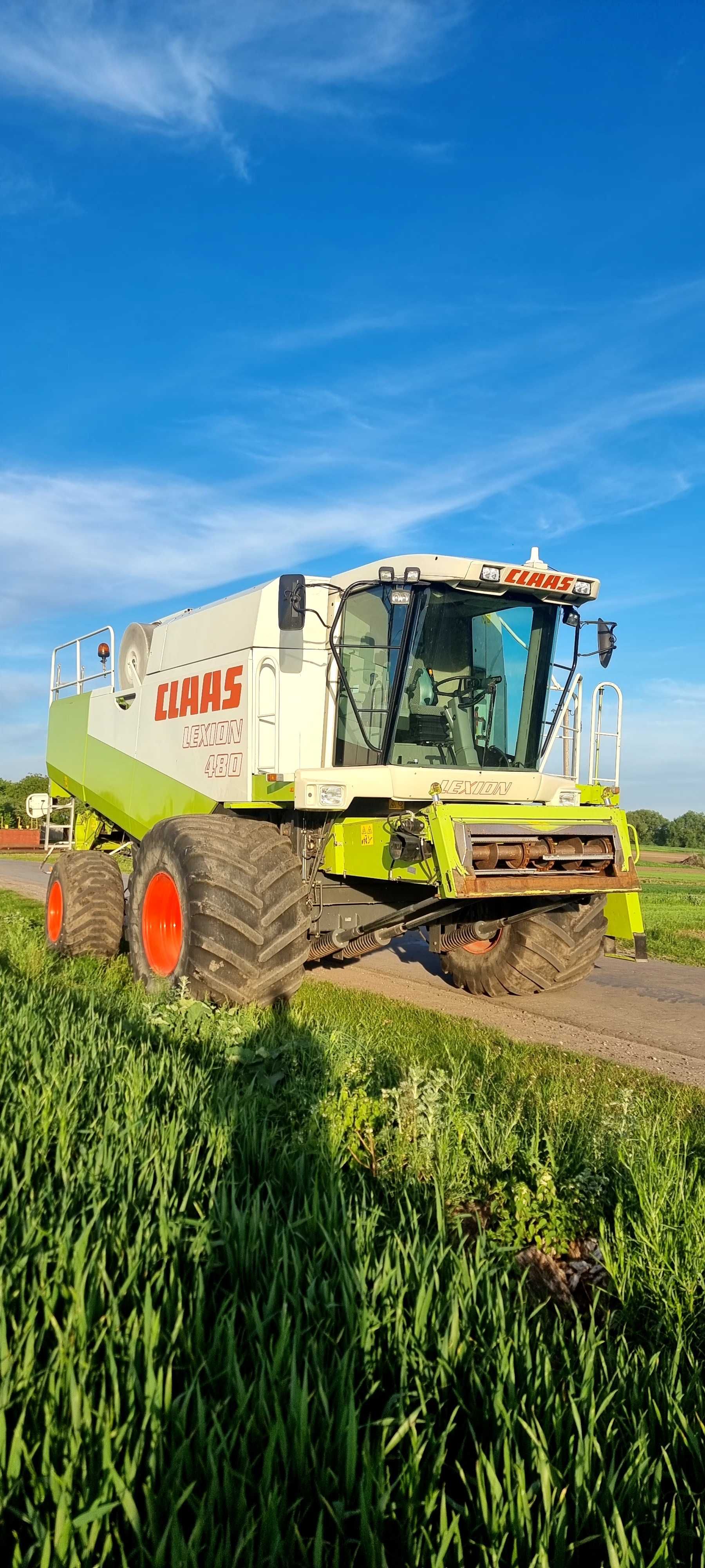 Комбайн claas lexion 480