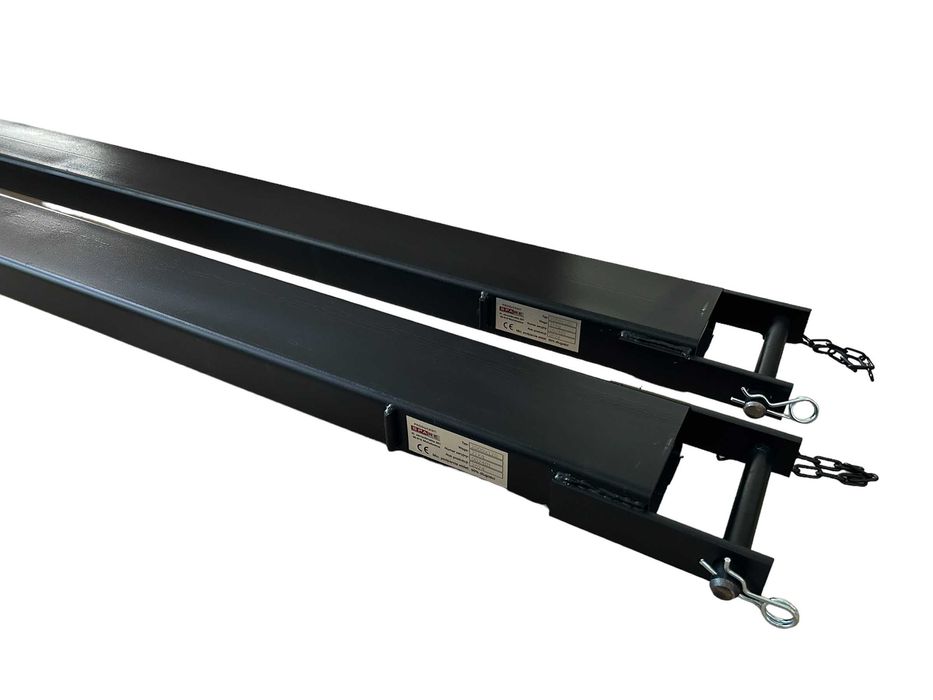 Przedłużki wideł 2200mm do widlaka. Nakładki, przedłużki na widły.